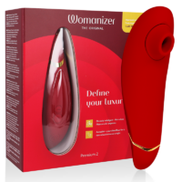 WOMANIZER - PREMIUM 2 ESTIMULADOR DE CLÍTORIS BURDEOS · WOMANIZER · Masajeadores