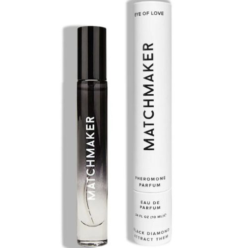 EYE OF LOVE – MATCHMAKER BLACK DIAMOND PERFUME FEROMONAS PARA ÉL Y ELLA 10 ML