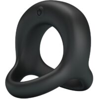 PRETTY LOVE – ELLIOTT ANILLO VIBRADOR NEGRO