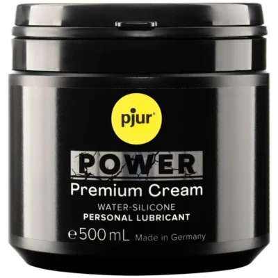 PJUR - POWER PREMIUM CREAM PERSONAL LUBRICANT 500 ML · PJUR · BASE AGUA