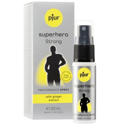 PJUR - SPRAY RETARDANTE SUPERHERO STRONG 20 ML · PJUR · Retardantes