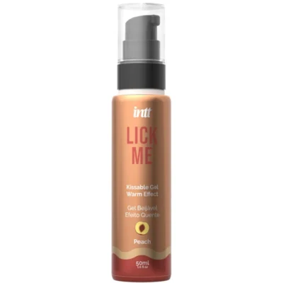 INTT –  LICK ME GEL COMESTIBLE SABOR MELOCOTÓN EFECTO CALOR