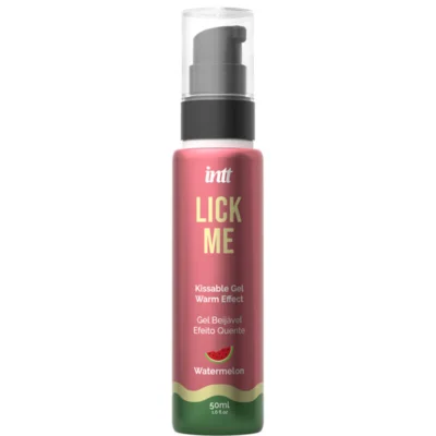 INTT –  LICK ME GEL COMESTIBLE SABOR SANDIA EFECTO CALOR
