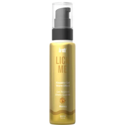 INTT -  LICK ME GEL COMESTIBLE SABOR MIEL EFECTO CALOR · INTT · Con deliciosos Sabores