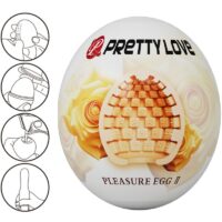 PRETTY LOVE - MASTURBADOR MASCULINO HUEVO NATURAL · PRETTY LOVE · Masturbadores varios