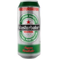 ALIVE - MASTURBADOR MASCULINO VAGINA LATA CERVEZA · ALIVE · Vaginas sin vibración