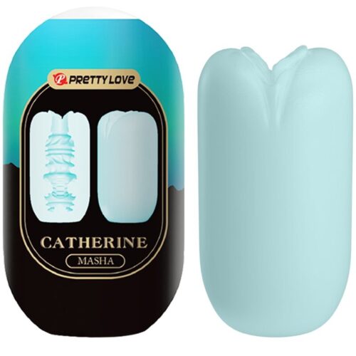 PRETTY LOVE - MASHA MASTURBADOR MASCULINO AZUL · PRETTY LOVE · Masturbadores varios