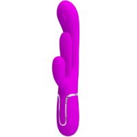 PRETTY LOVE - SHANIA TRIPLE VIBRADOR RABBIT MULTIFUNCIÓN ROSA · PRETTY LOVE · Vibradores Rabbit