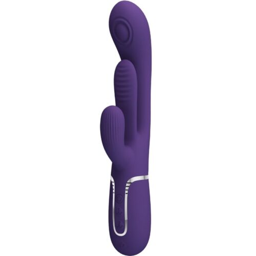 PRETTY LOVE – SHANIA TRIPLE VIBRADOR RABBIT MULTIFUNCIÓN MORADO