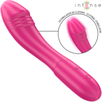 INTENSE - BELINDA VIBRADOR 19 CM FLEXIBLE 10 VIBRACIONES ROSA · INTENSE · Vibradores Clásicos anales o vaginales
