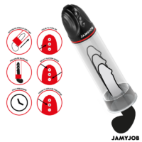 JAMYJOB - XPAND BOMBA AUTOMÁTICA 3 NIVELES DE SUCCIONADOR GRIS · JAMYJOB · Bomba Alargadora Pene
