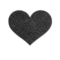 BIJOUX - INDISCRETS PEZONERAS FLASH CORAZÓN NEGRO · BIJOUX INDISCRETS · Pezoneras