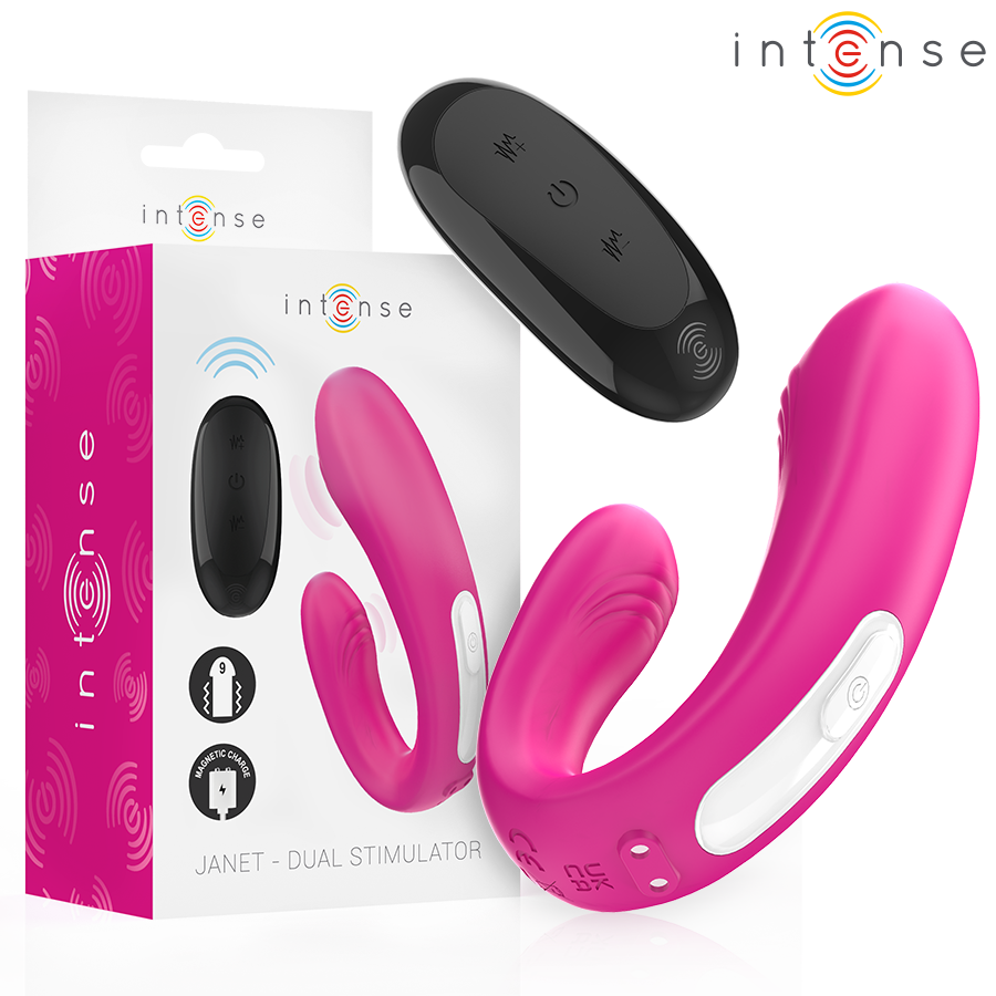 INTENSE - JANET ESTIMULADOR Y VIBRADOR DUAL EN FORMA DE U CON CONTROL REMOTO ROSA 13 img 206372 a3adbccc109dfeb4ab79e76882ea925e 1