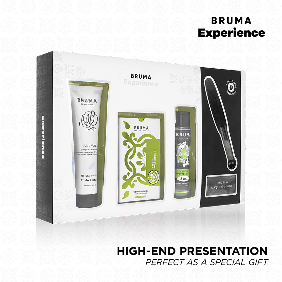 BRUMA XPERIENCE - KIT TENTACIÓN DULCE SANDÍA CON POTENCIADOR DE ORGASMOS 8 img 211191 b5af48a6f4ca362a8a43119c981feec4 1