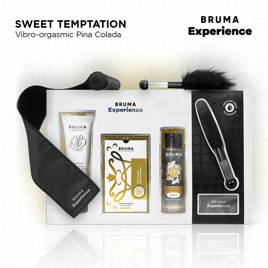 BRUMA XPERIENCE - KIT TENTACIÓN DULCE PIÑA COLADA VIBRO-ORGÁSMICA 2 BRUMA XPERIENCE - KIT TENTACIÓN DULCE PIÑA COLADA VIBRO-ORGÁSMICA - Imagen 2