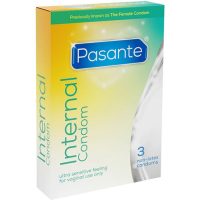 PASANTE - INTERNAL PRESERVATIVO SIN LATEX 3 UNIDADES · PASANTE · Sin Latex