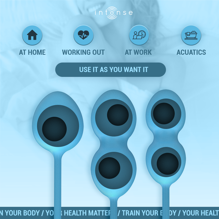 INTENSE - CHARLI KIT BOLAS KEGEL OCEAN 3 INTENSE - CHARLI KIT BOLAS KEGEL OCEAN - Imagen 3