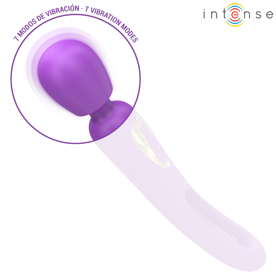 INTENSE - CHRISTY VIBRADOR WAND CON LENGUA GIRATORIA 5 INTENSE - CHRISTY VIBRADOR WAND CON LENGUA GIRATORIA · INTENSE · Vibrador WAND
