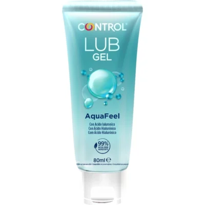 CONTROL – AQUAFEEL LUBRICANTE CON ÁCIDO HIALURÓNICO 80 ML