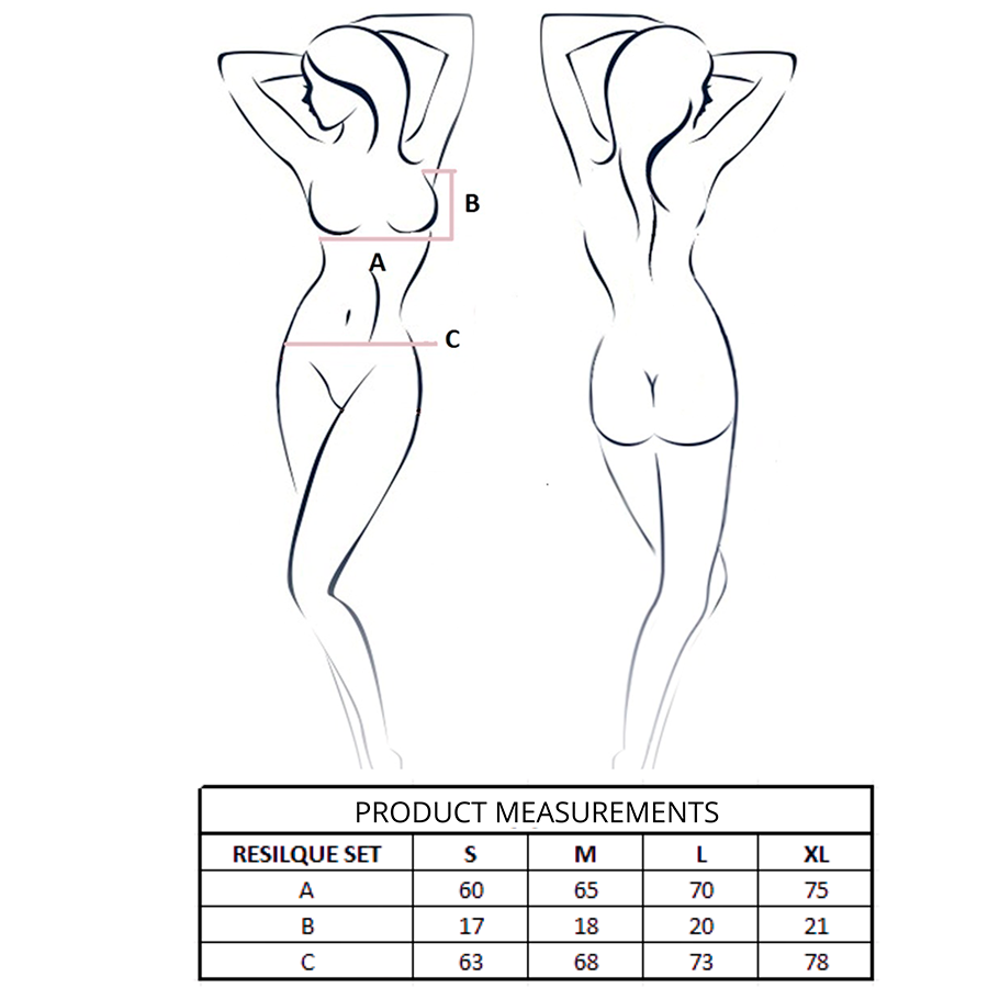 PASSION - RESILQUE SET SUJETADOR + TANGA BLANCO L/XL 4 PASSION - RESILQUE SET SUJETADOR + TANGA BLANCO L/XL - Imagen 4
