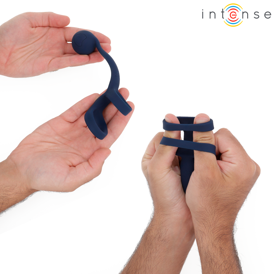 INTENSE - TYSON ANILLO POTENCIADOR CON CARACOL VIBRADOR Ø 3,2 CM 4 INTENSE - TYSON ANILLO POTENCIADOR CON CARACOL VIBRADOR Ø 3,2 CM - Imagen 4