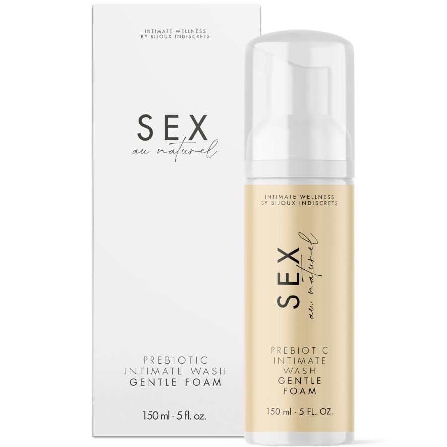 BIJOUX INDISCRETS - SEX AU NATUREL GEL ÍNTIMO PREBIÓTICO CON ESPUMA 150 ML 3 img 217066 10f2c034d231ff055bc31f828178e877 1