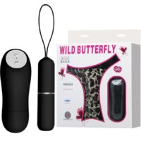 BAILE – TANGA CON BALA VIBRADORA Y CONTROL REMOTO NEGRO