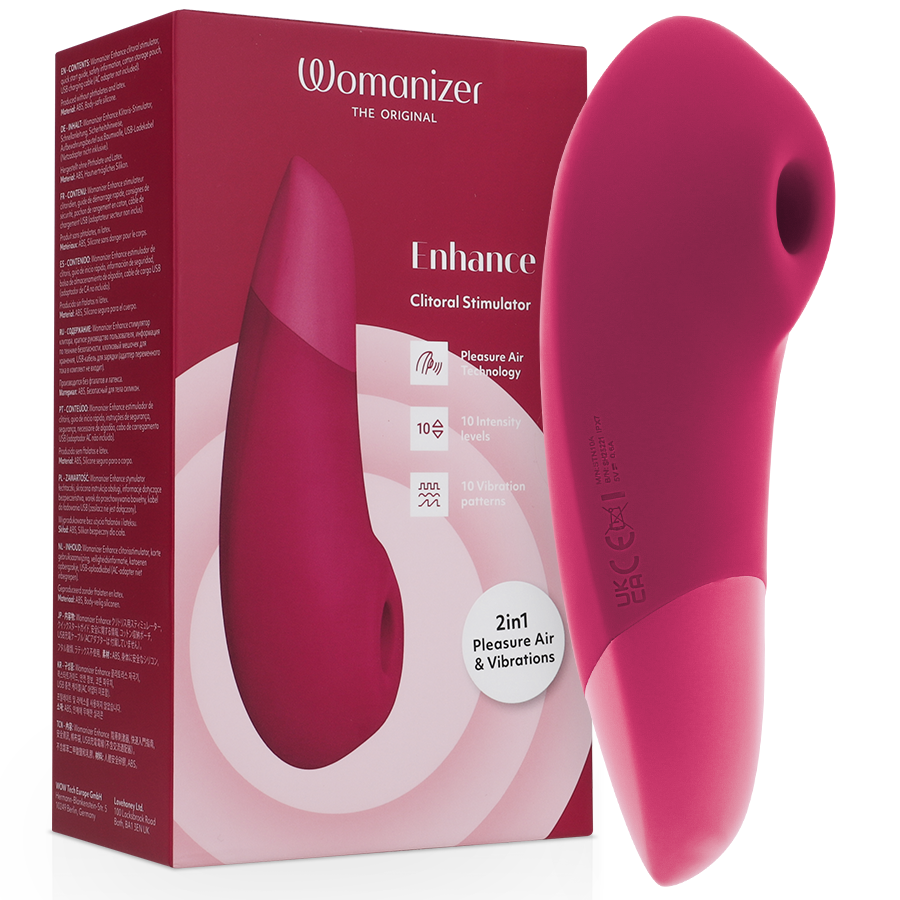 WOMANIZER - ENHANCE ESTIMULADOR DE CLITORÍS ROSA VIBRANTE 4 img 219105 c29310aaa1ae0176a7c28a452ce997f6 1
