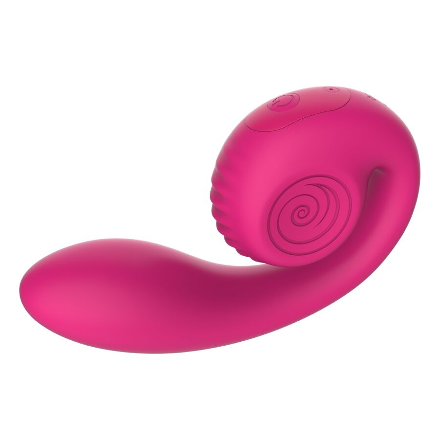 SNAIL VIBE - GIZI LITE VIBRADOR DUAL PUNTO G Y CLÍTORIS ROSA 2 SNAIL VIBE - GIZI LITE VIBRADOR DUAL PUNTO G Y CLÍTORIS ROSA - Imagen 2