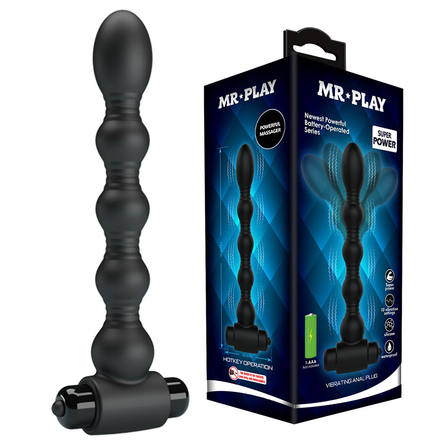 MR PLAY - MASAJEADOR PLUG ANAL CON VIBRACIÓN 8 img 220010 990873e0b997c71ab822f097893b855b 1