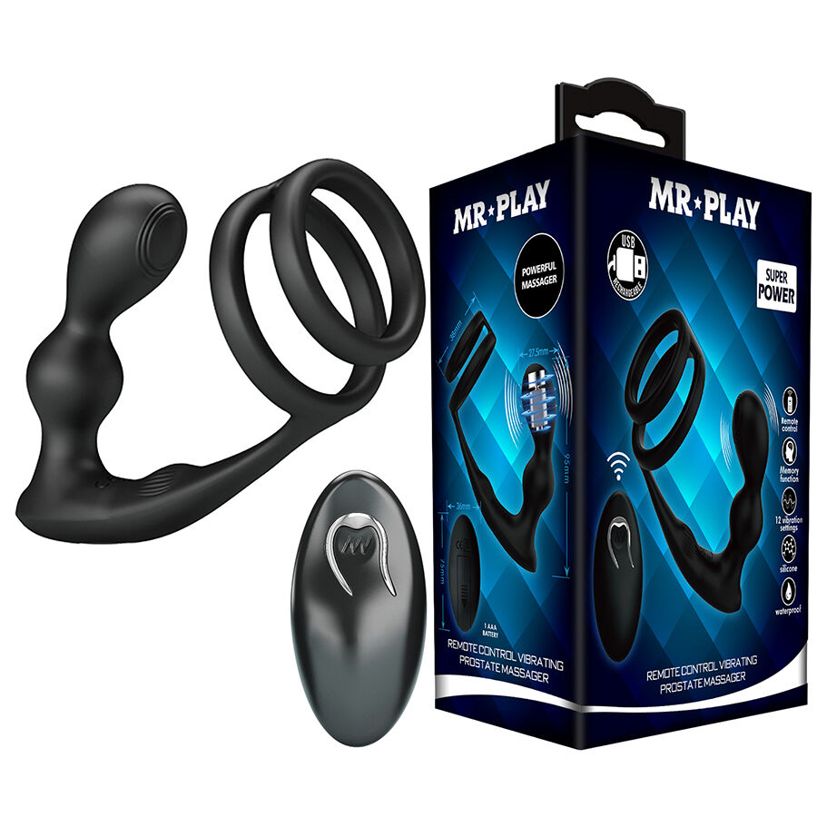 MR PLAY - ANILLO PARA PENE CON PLUG ANAL CON VIBRACIÓN CONTROL REMOTO 12 img 220025 e0a2488d9b20ef6def0ee68ac2ff2952 1