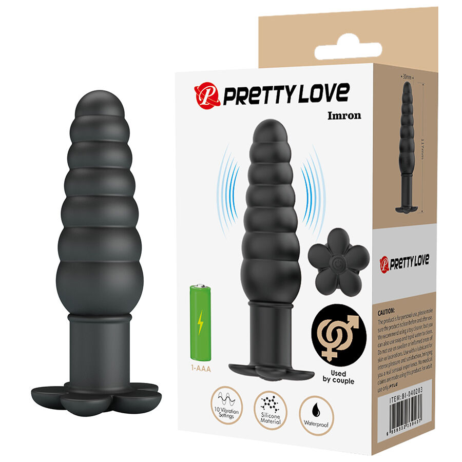 PRETTY LOVE - IMRON PLUG ANAL CON VIBRACIÓN 6 img 220359 2e8489cdbff621c5edb587fc52264565 1