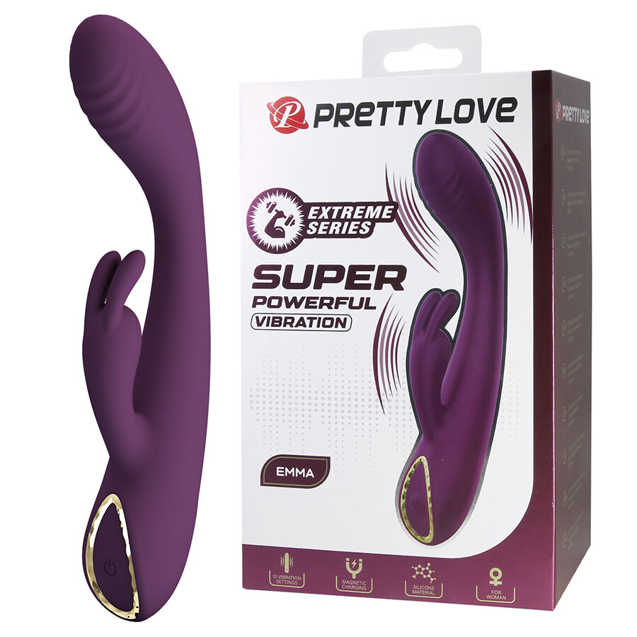 PRETTY LOVE - EMMA VIBRADOR CON ESTIMULADOR RABBIT MORADO 8 img 220408 c33db73b8d25449661c09f7fbbdf65f5 1
