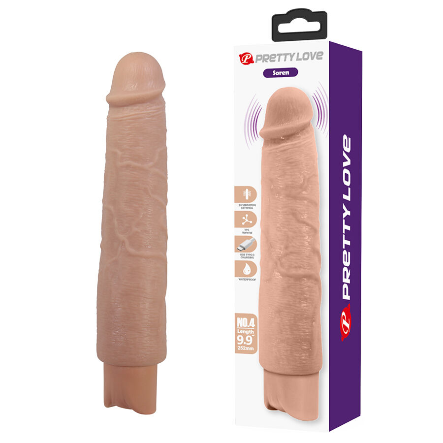 PRETTY LOVE - SOREN VIBRADOR REALÍSTICO FLEXIBLE 9 img 220439 87256c44df52a8097748050d7c1ff9fa 1