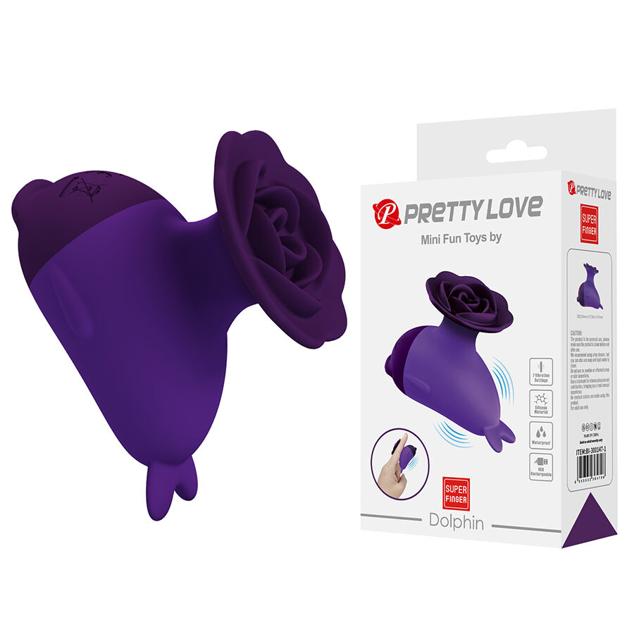 PRETTY LOVE - DOLPHIN MINI VIBRADOR CON SUJECIÓN 15 img 220585 baec87ee6d7d32b0ee774bd4aef01df6 1