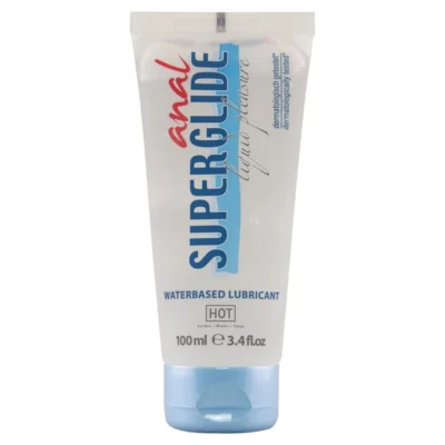 HOT – ANAL SUPERGLIDE LIQUID PLEASURE LUBRICANTE ANAL BASE AGUA 100 ML