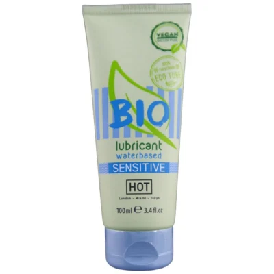 HOT – BIO LUBRICANT LUBRICANTE BIO BASE AGUA SENSIBLE 100 ML
