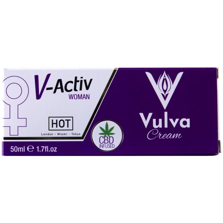 HOT - CREMA PARA VULVA CON CBD 50 ML 3 HOT - CREMA PARA VULVA CON CBD 50 ML - Imagen 3