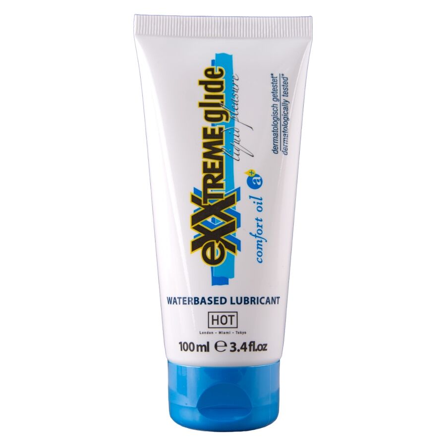 HOT - EXXTREME GLIDE LUBRICANTE BASE AGUA + ACEITE CONFORT A+ 100 ML 12 img 220688 03ab254ea556b027310ee20ffefc24fb 1