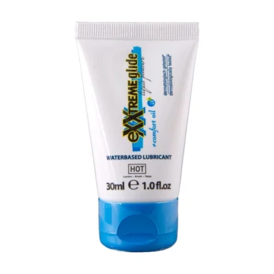 HOT – EXXTREME GLIDE LUBRICANTE BASE AGUA + ACEITE CONFORT A+ 30 ML