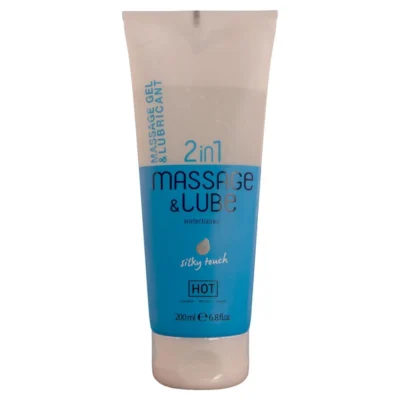 HOT – MASSAGE  GLIDE GEL 2 EN 1 TACTO SEDOSO 200 ML