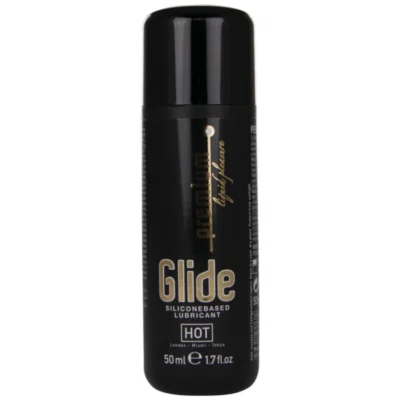 HOT – PREMIUM SILICONE GLIDE LUBRICANTE BASE SILICONA 50 ML