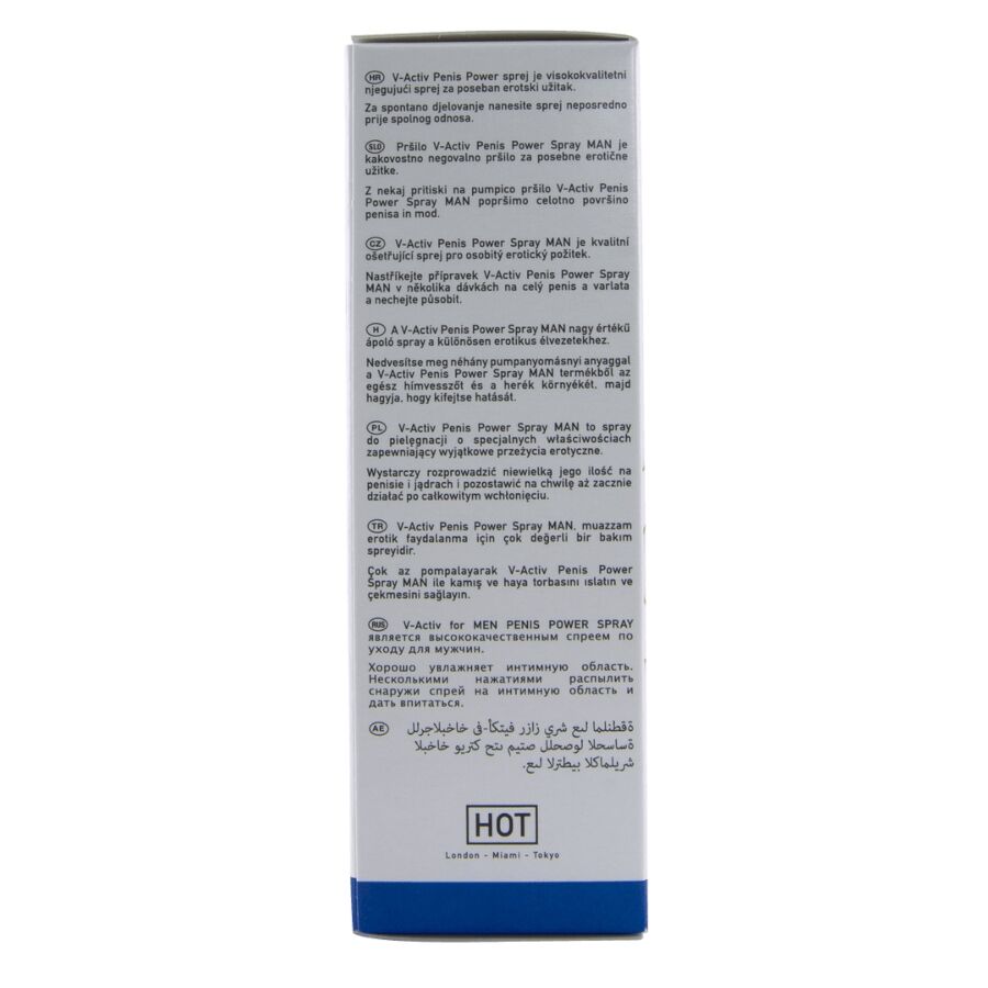 HOT - V-ACTIV PENIS POWER SPRAY PARA HOMBRE 50 ML 5 HOT - V-ACTIV PENIS POWER SPRAY PARA HOMBRE 50 ML - Imagen 5