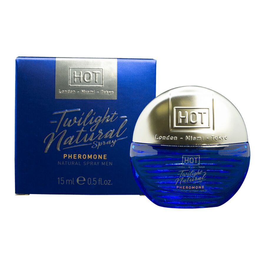 HOT - TWILIGHT NATURAL CON FEROMONAS HOMBRE 15 ML 2 HOT - TWILIGHT NATURAL CON FEROMONAS HOMBRE 15 ML - Imagen 2