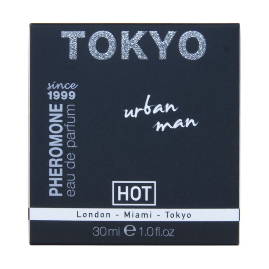 HOT - PERFUME CON FEROMONAS TOKYO URBAN HOMBRE 30 ML 2 HOT - PERFUME CON FEROMONAS TOKYO URBAN HOMBRE 30 ML - Imagen 2