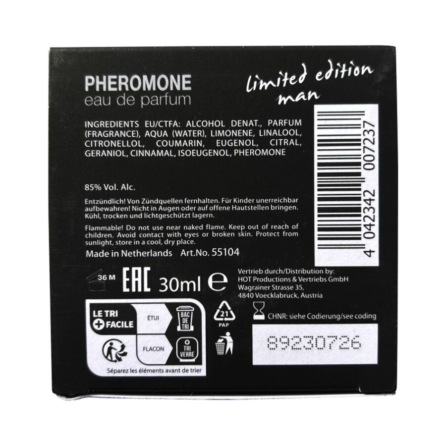 HOT - PHEROMONE PERFUME DUBAI EDICIÓN LIMITADA HOMBRE 30 ML 5 HOT - PHEROMONE PERFUME DUBAI EDICIÓN LIMITADA HOMBRE 30 ML - Imagen 5