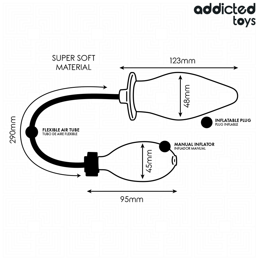 ADDICTED TOYS - PLUG ANAL INFLABLE MODELO 1 4 ADDICTED TOYS - PLUG ANAL INFLABLE MODELO 1 · ADDICTED TOYS · Anal
