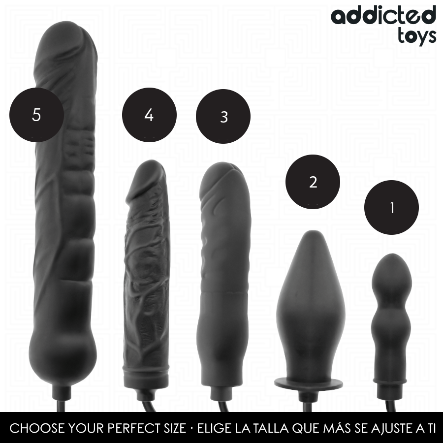 ADDICTED TOYS - PLUG ANAL INFLABLE MODELO 1 3 ADDICTED TOYS - PLUG ANAL INFLABLE MODELO 1 · ADDICTED TOYS · Anal