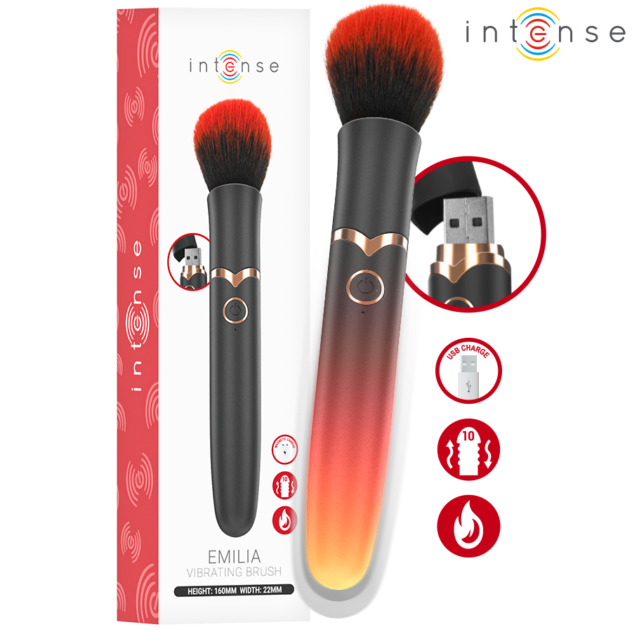 INTENSE - EMILIA VIBRADOR BROCHA CON EFECTO CALOR 16 CM 14 img 221084 109a5ca0a03fe52db23d0e21c4ec5426 1
