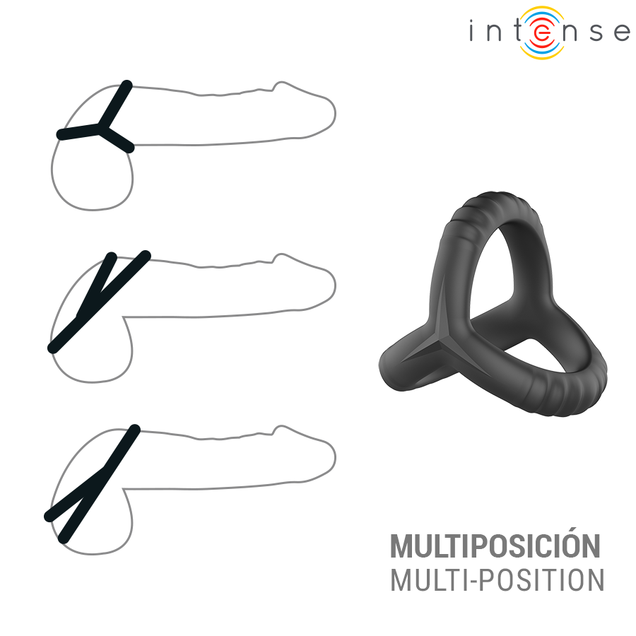 INTENSE - JOHN ANILLO TRIPLE AJUSTABLE MODELO 4 3 INTENSE - JOHN ANILLO TRIPLE AJUSTABLE MODELO 4 - Imagen 3